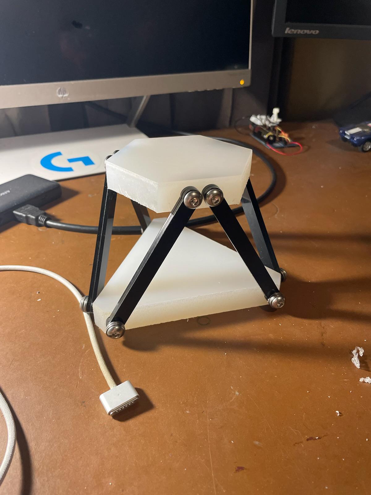 Flexure-based compliant mechanism prototype